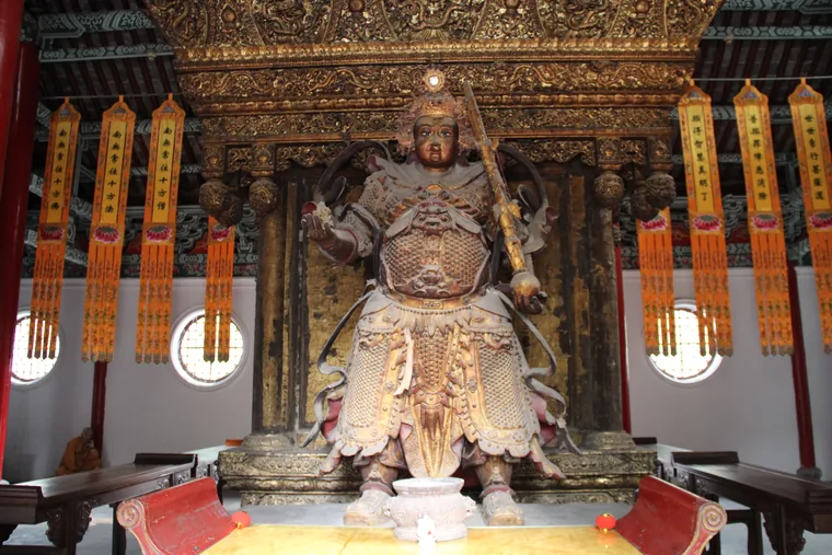 洛阳白马寺护法造像（2011年摄）