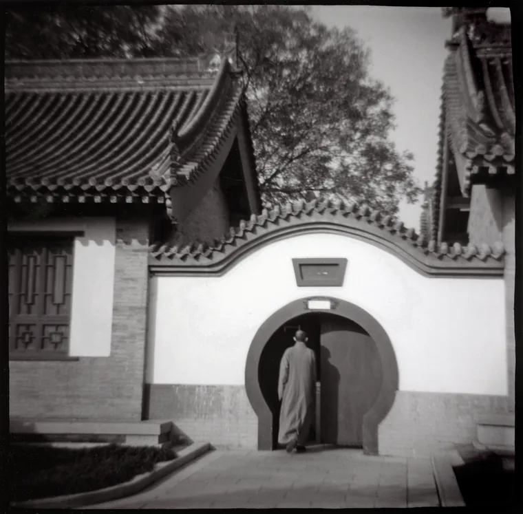 大慈恩寺2007年的院门旧影