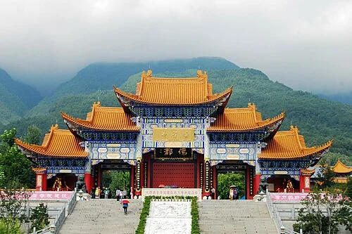 崇圣寺建筑与院落实景