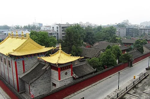 广仁寺建筑与院落实景