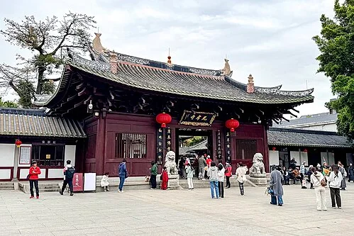 光孝寺建筑与院落实景