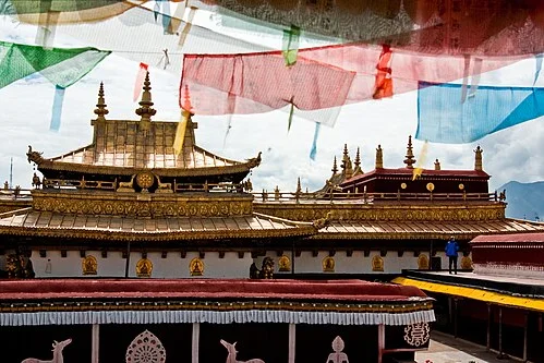 大昭寺建筑与院落实景