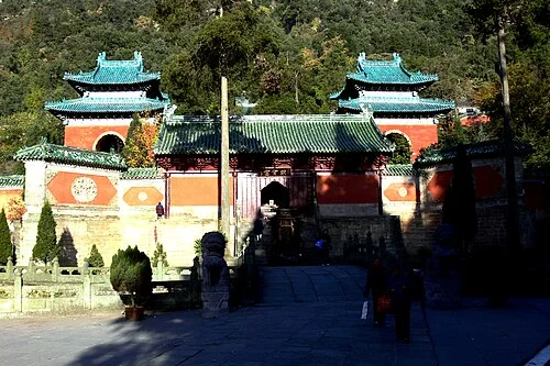 紫霄宫建筑与院落实景